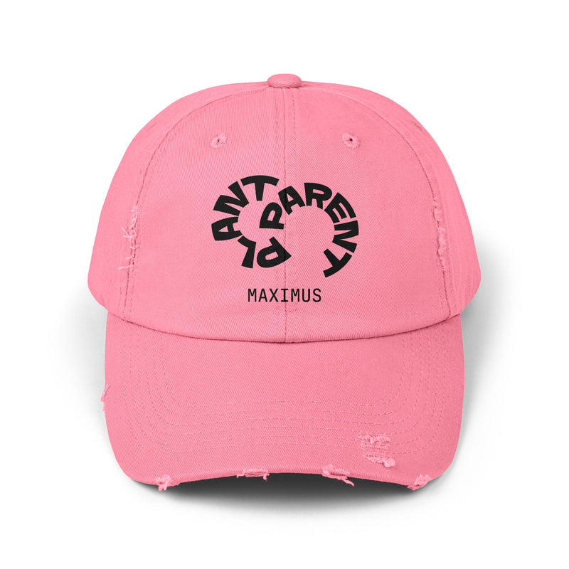 "Plant Parent Maximus" Distressed Cap/ Unisex